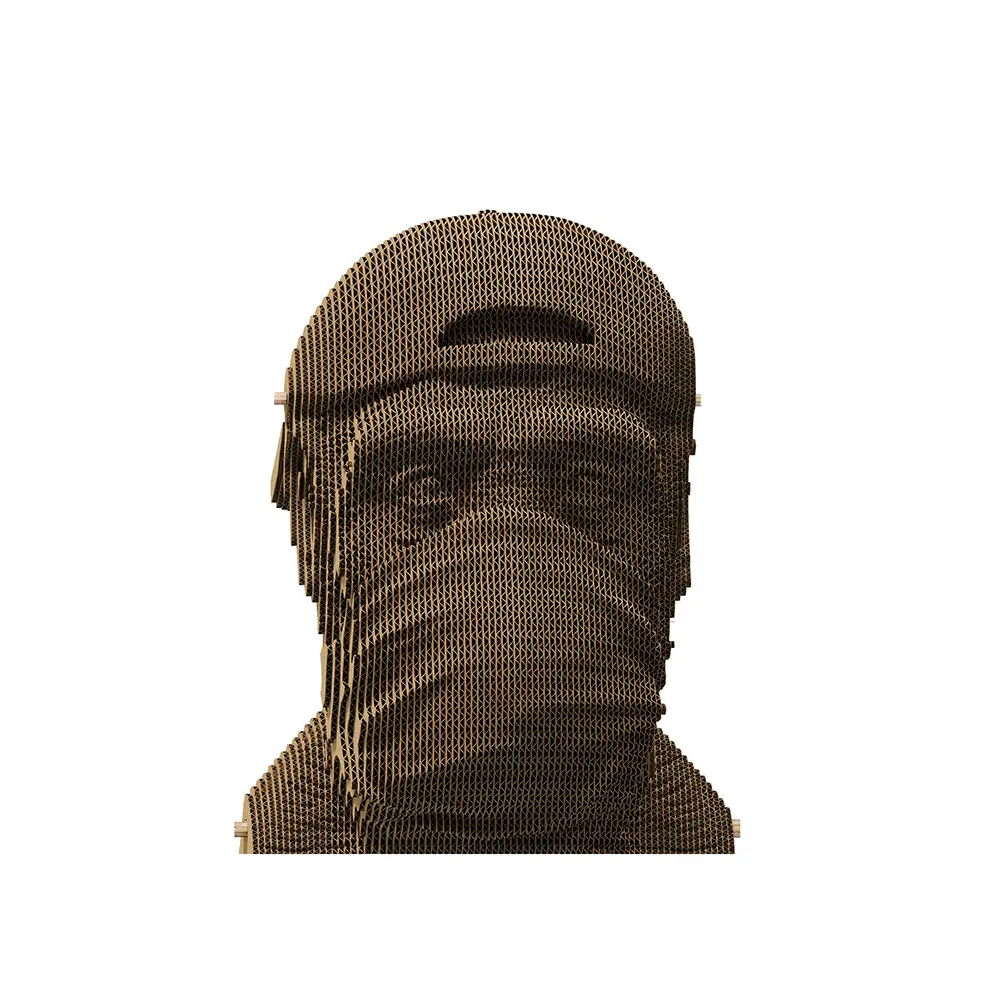 Картонный 3D-пазл Monkeys Speak no evil, 31,5x21,5x6 см
