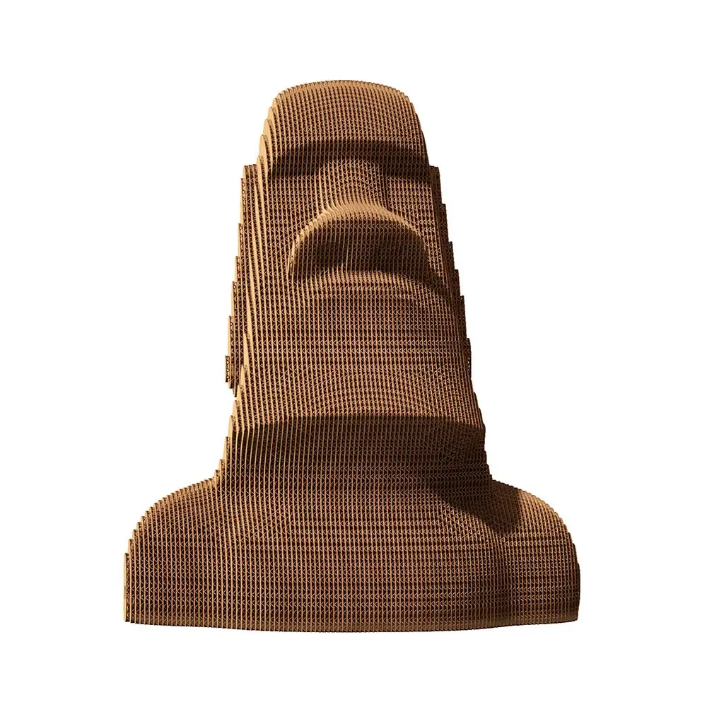 Картонный 3D-пазл Moai, 31,5x21,5x6 см