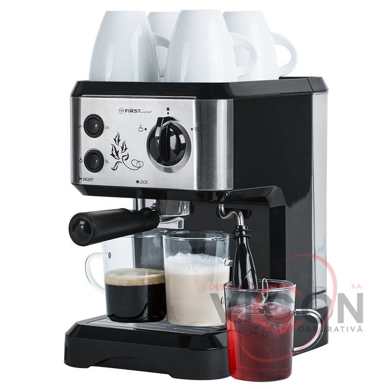 Кофеварка ESPRESSO 1050 W, 15 бар, FIRST FA-5476-1