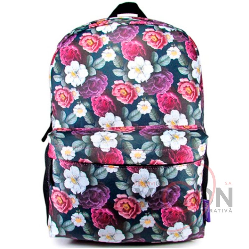 Rucsac 44x17x31 Graphic, imprimeu floral, PIPPA CNT-2050-13