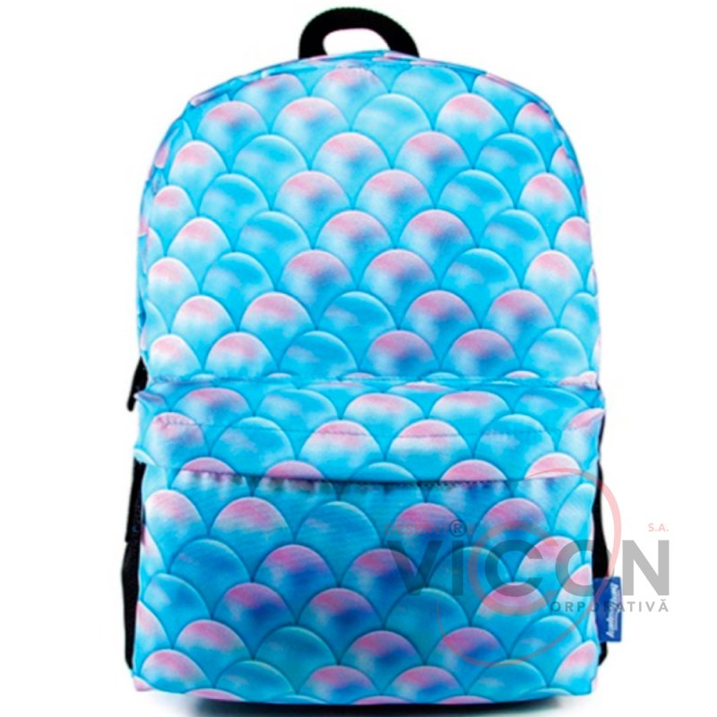Rucsac 44x17x31 Graphic, turcoaz, PIPPA CNT-2050-20