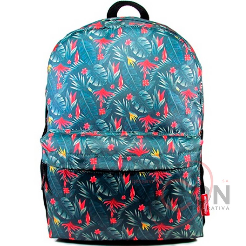 Rucsac 44x17x31 Graphic, verde închis, PIPPA CNT-2050-01