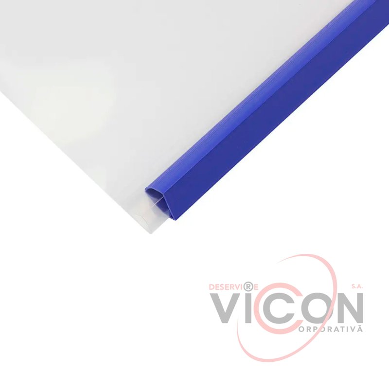 Mapă cu bară de prindere până la 35 de coli 6 mm A4 140 microni culoare asortată 4-249