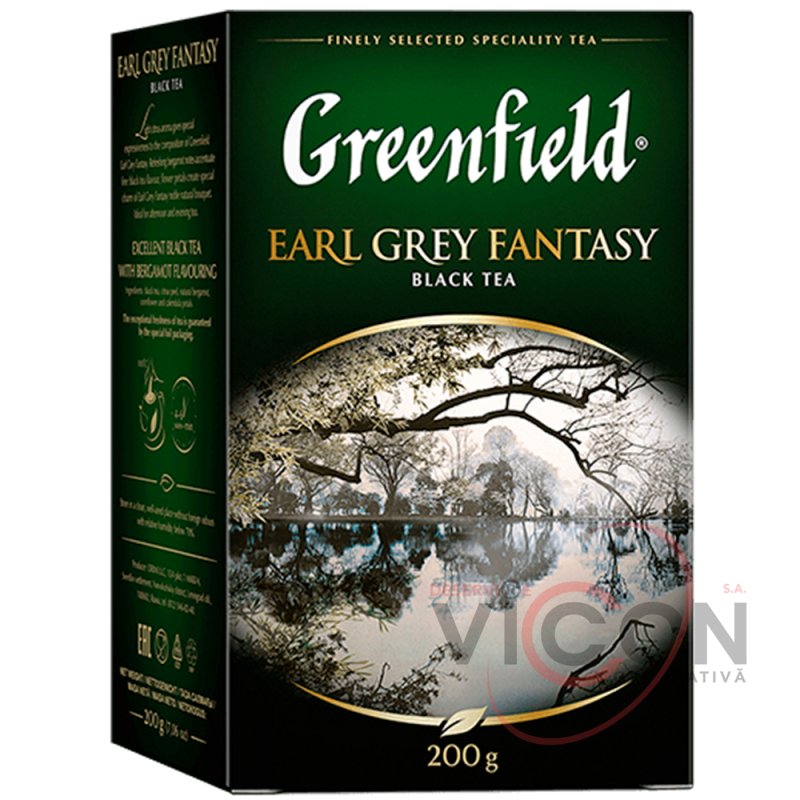 Чай Greenfield Earl Grey 200 гр.