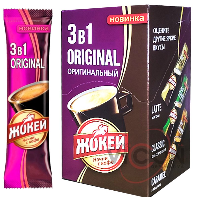 Кофе 3в1, Jokey Original, 10 пак.