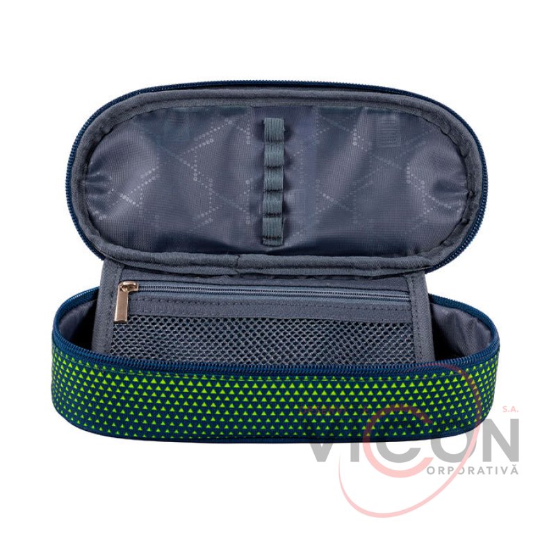 Пенал с 1 отделением и внутренней крышкой коллекция St.Right — Lemon Gradient PC01 23 x 9 5 x 6 см