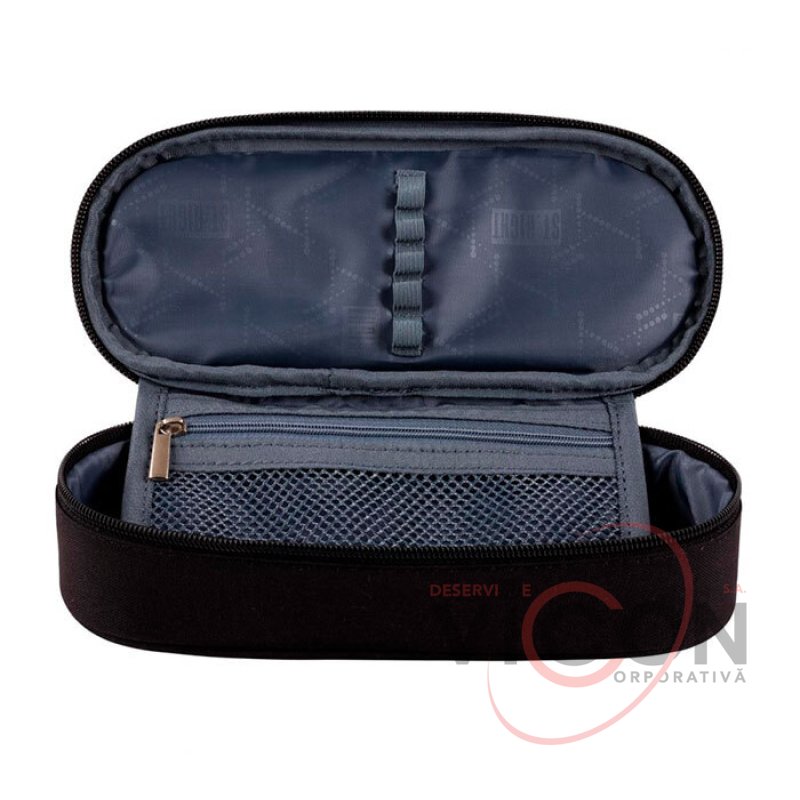 Penar Rigid, cu Clapeta Interioara, Colectia St.Right - Black Cats PC01 23 x 9,5 x 6 cm