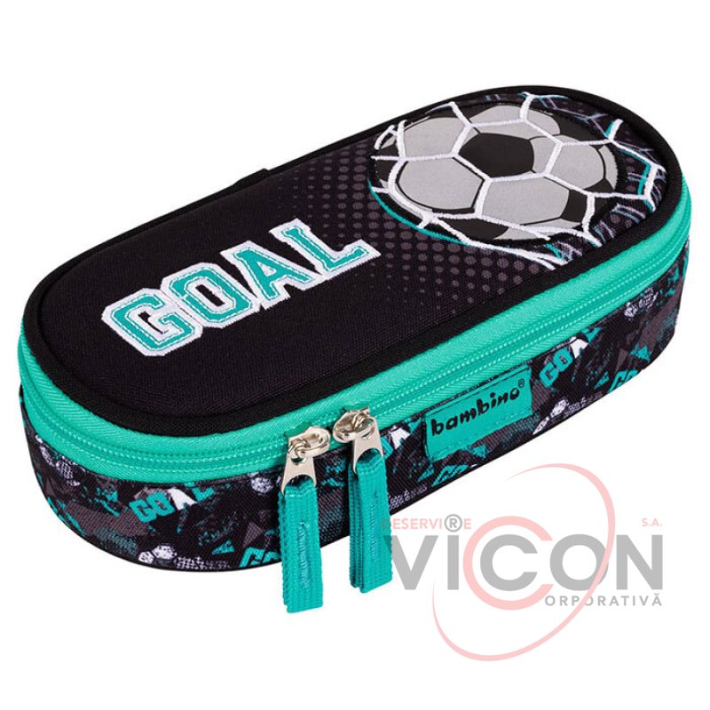 Пенал школьная BAMBINO Football GOAL (63345)