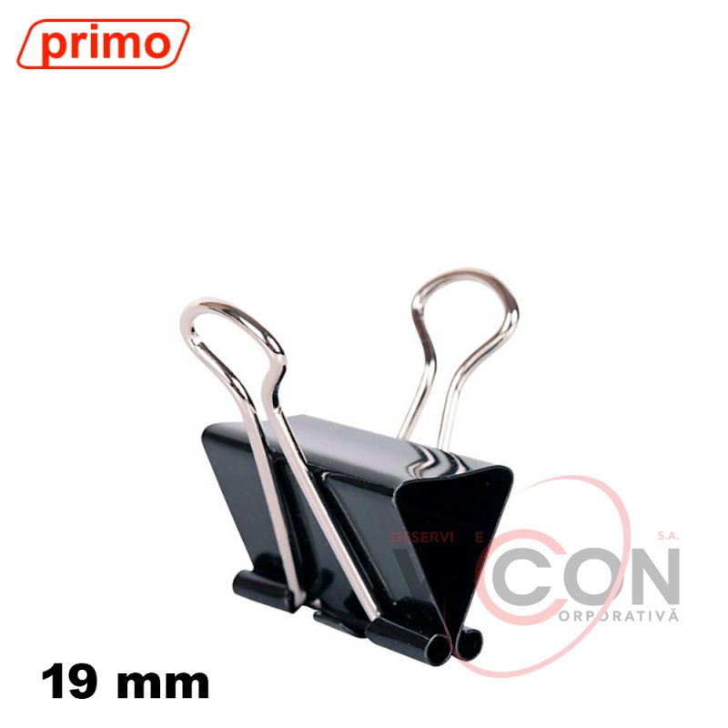 Clipse de birou, 19 mm, PRIMO (12 buc)