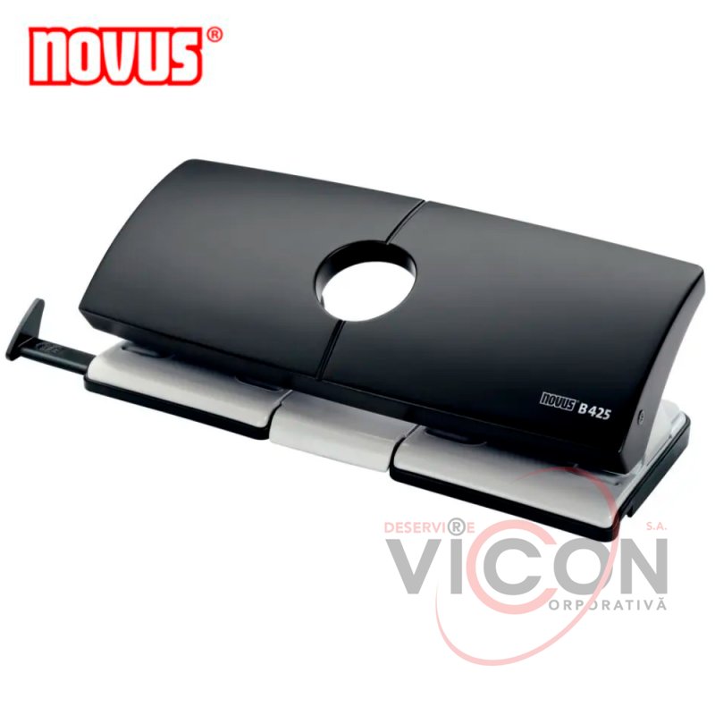 Perforator pentru patru găuri, 25 de foi, NOVUS B 425