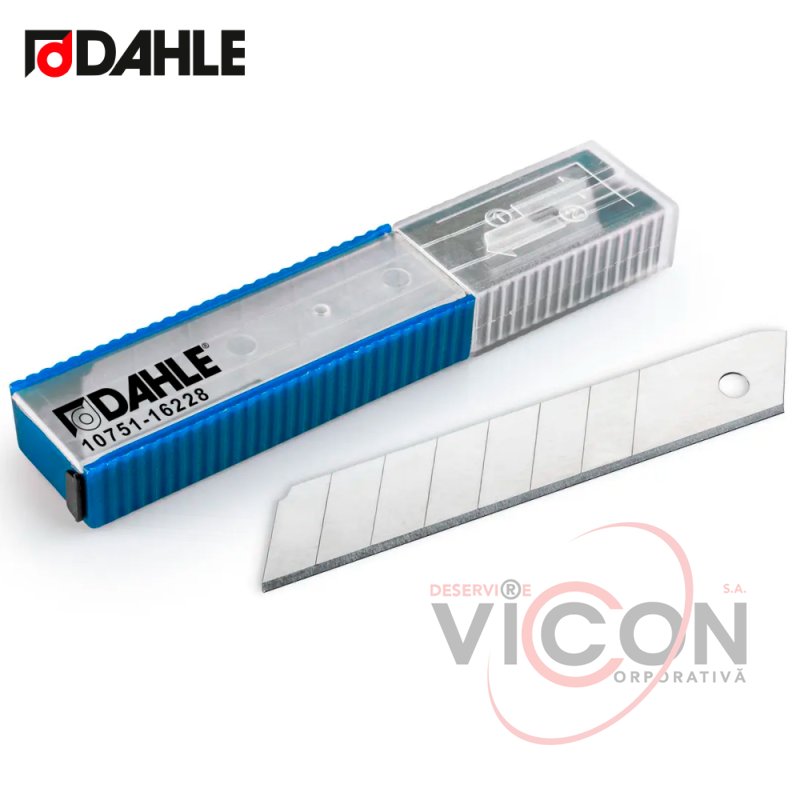 DAHLE 10751 Сменные лезвия 18 мм (10 шт)