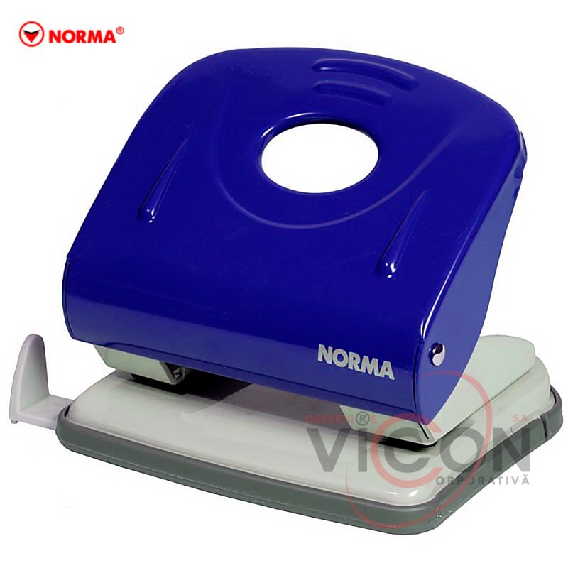 Perforator de 30 de foi NORMA 4346 metalic, albastru