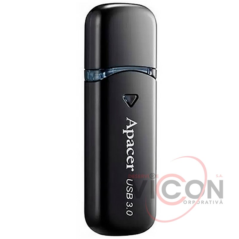 USB Flash накопитель Apacer AH355, 64Gb, Чёрный