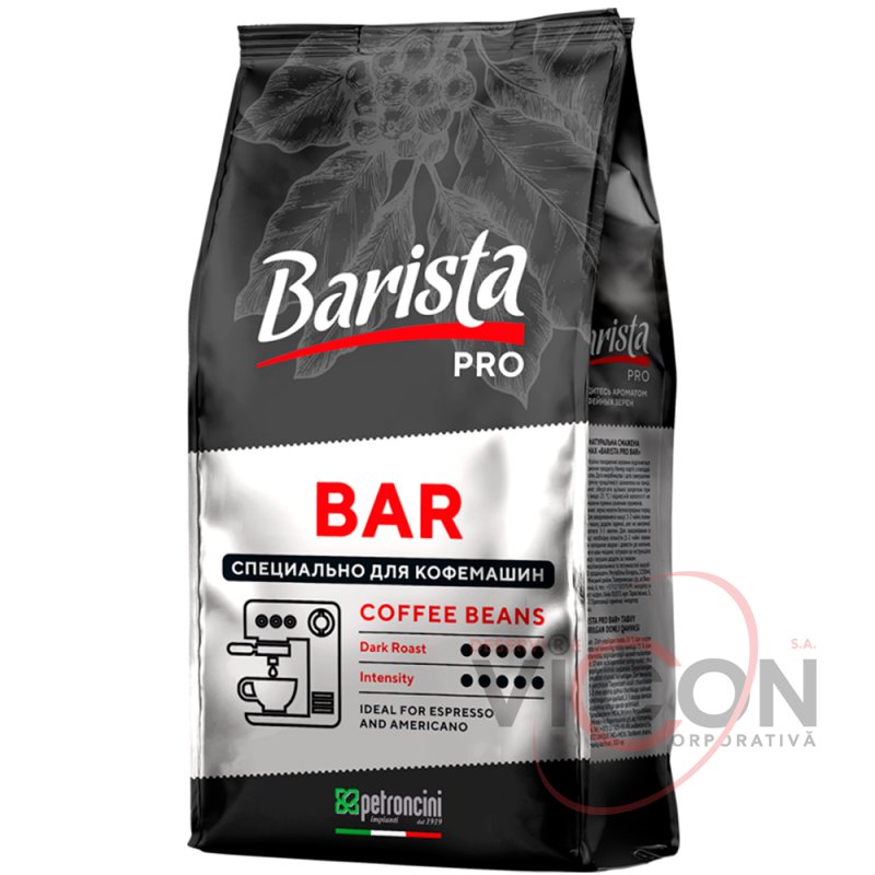 Кофе в зернах Barista PRO BAR 100% Робуста, 1 кг