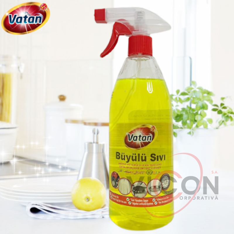 Solutie degresator universal Vatan Buyulu Sivi 750 ml