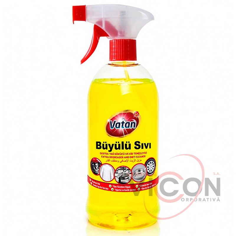 Solutie degresator universal Vatan Buyulu Sivi 750 ml