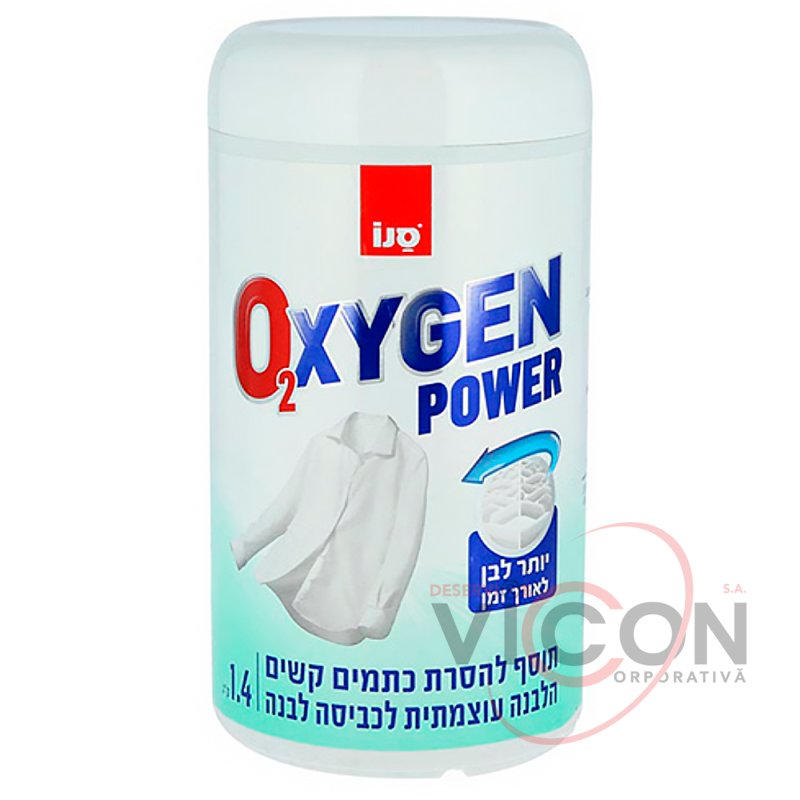 Порошок для удаления пятен Sano Oxygen White Laundry, 1.4 кг