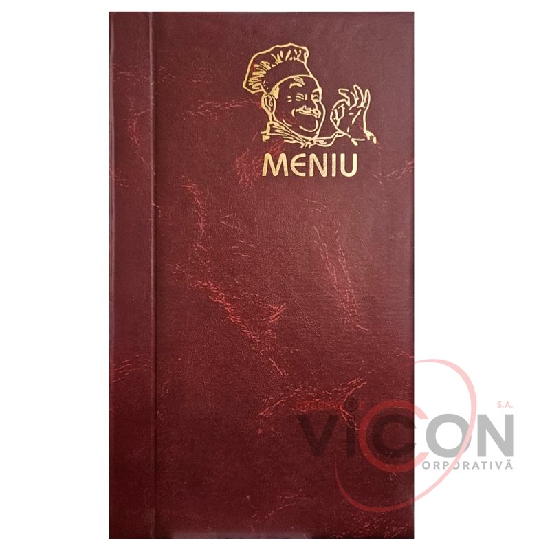 Mapă pentru meniu 17х31 cm, bordo