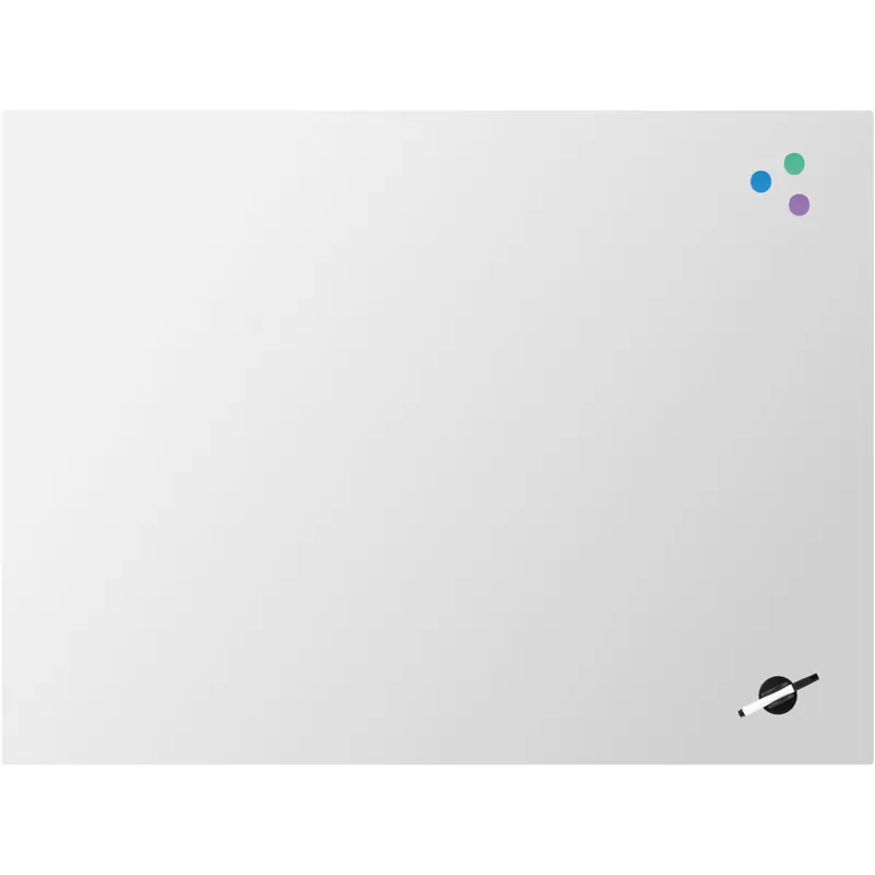 Доска стеклянная магнитно-маркерная Axent 90x120 см, белая 9616-21-A