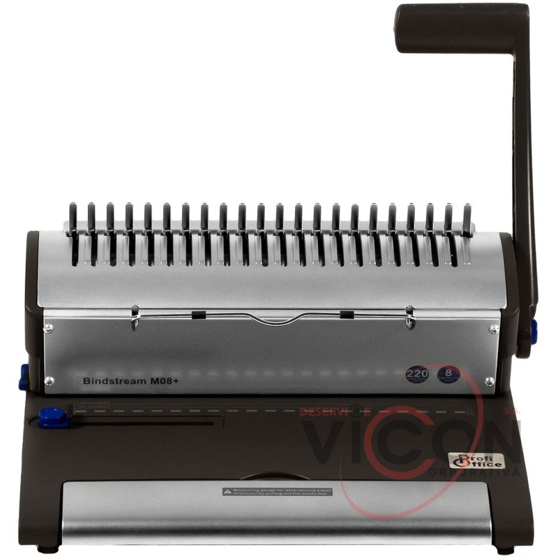 Брошюровщик ProfiOffice Bindstream M08+, А4, 8 /220 листов, пл. пружина
