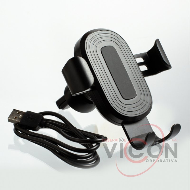 Încărcător wireless auto pentru Optima 4117, 10 W ieșire, culoare negru