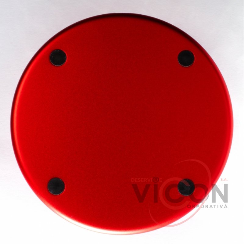 Încărcător wireless pentru Optima 4114, 10 W putere, culoare roșu