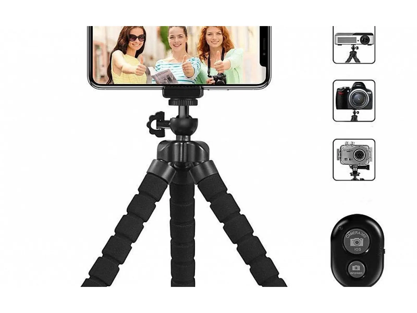Штатив для телефона ST03 Bluetooth tripod EZRA