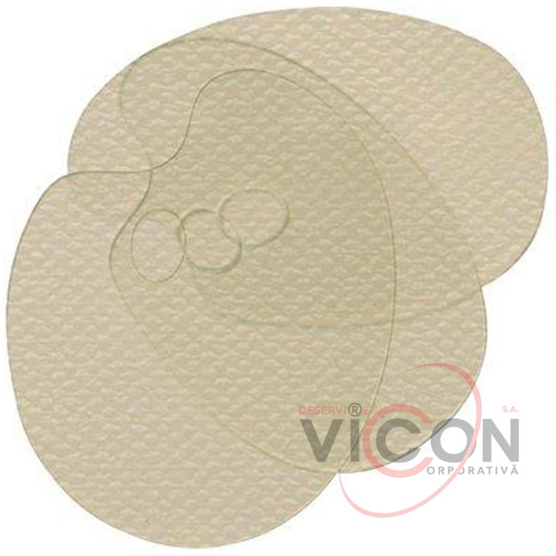 Палитра Conda овал 40x28x0.3 см (пластик прозрачный)