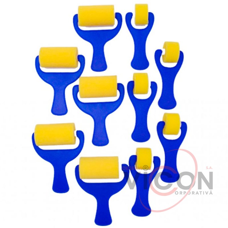 Валики для краски, 2 формы, 10 шт,  Conda