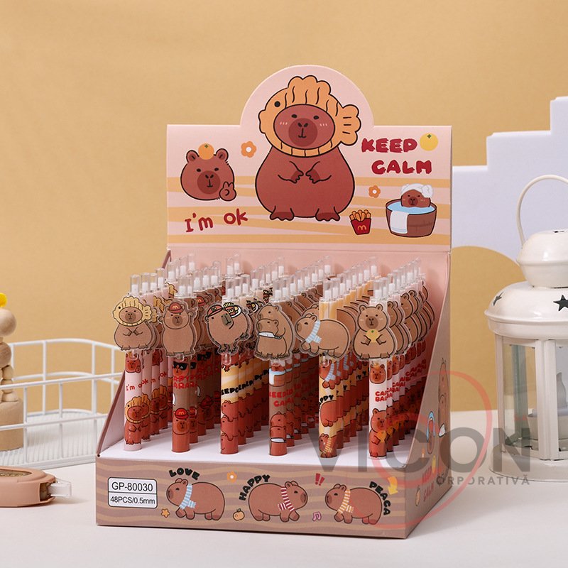 Ручка детская Capybara, синяя, GP-80030