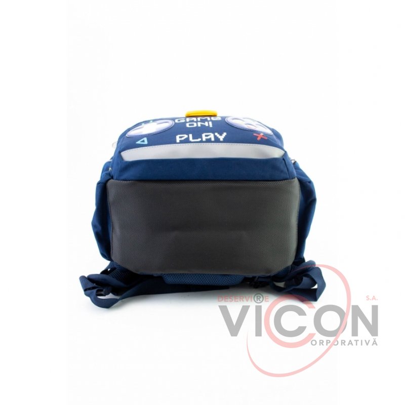 Ghiozdan ortopedic 15 PLAY GAME Albastru (36x27x16см)