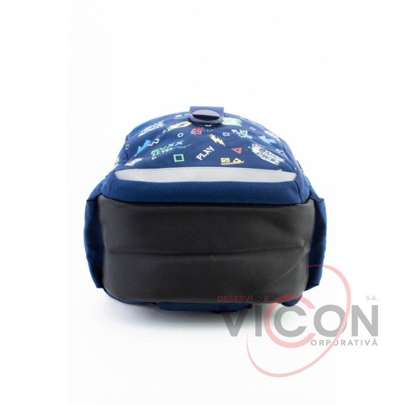 Ghiozdan ortopedic 15 PLAY FUN Albastru (36x27x16см)
