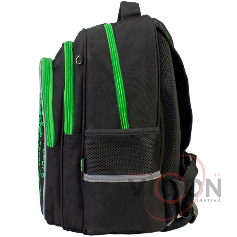 Ghiozdan ortopedic 15 MATRIX negru (145-175cm)