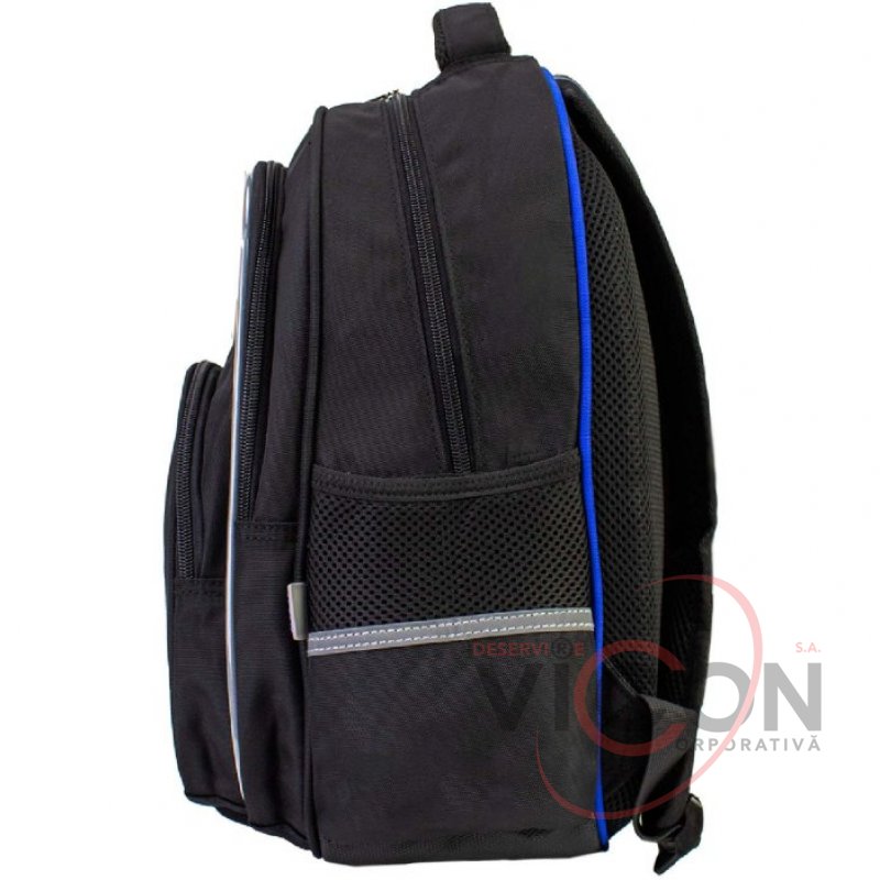 Ghiozdan ortopedic 15 ANIME STYLE negru (145-175cm)