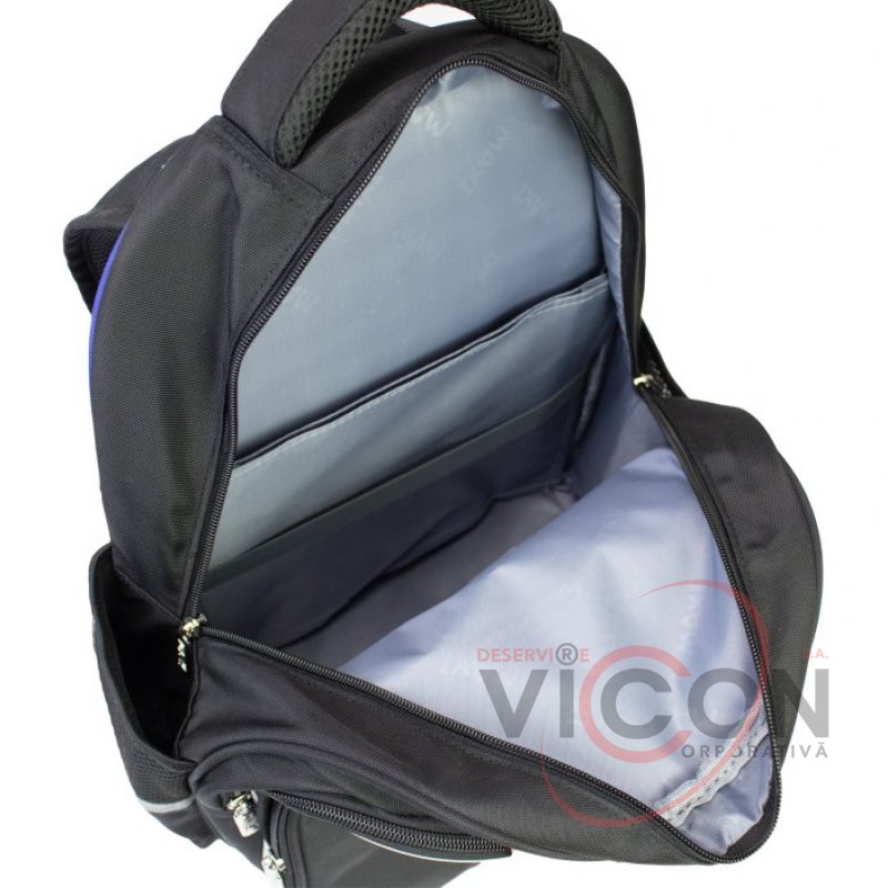Ghiozdan ortopedic 15 ANIME STYLE negru (145-175cm)