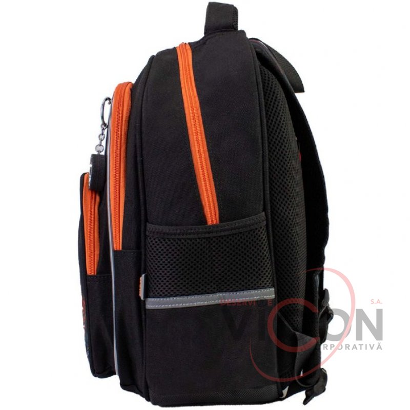 Ghiozdan ortopedic 15 CAR-SPORT negru (145-175cm)