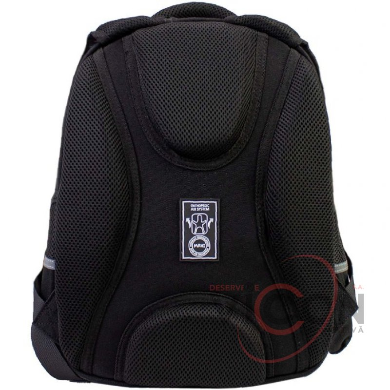 Ghiozdan ortopedic 15 CAR-SPORT negru (145-175cm)