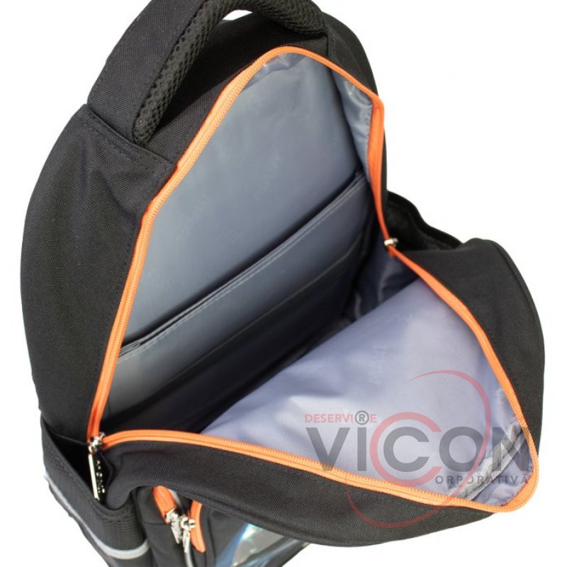 Ghiozdan ortopedic 15 CAR-SPORT negru (145-175cm)