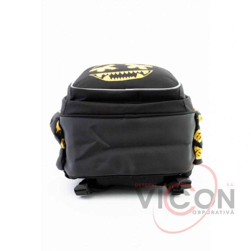 Ghiozdan ortopedic 15 Negru-galben (38x28x17см)