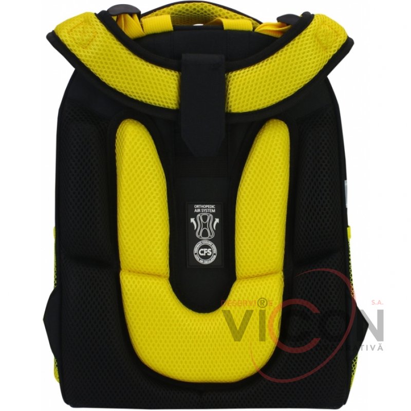 Ghiozdan ortopedic EVA 26*15*37 Black&Yellow