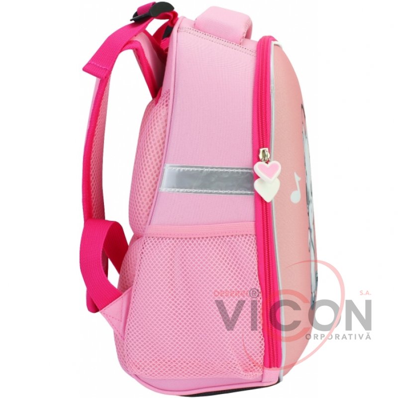 Ghiozdan ortopedic EVA 26*15*37cm Pink Kitty