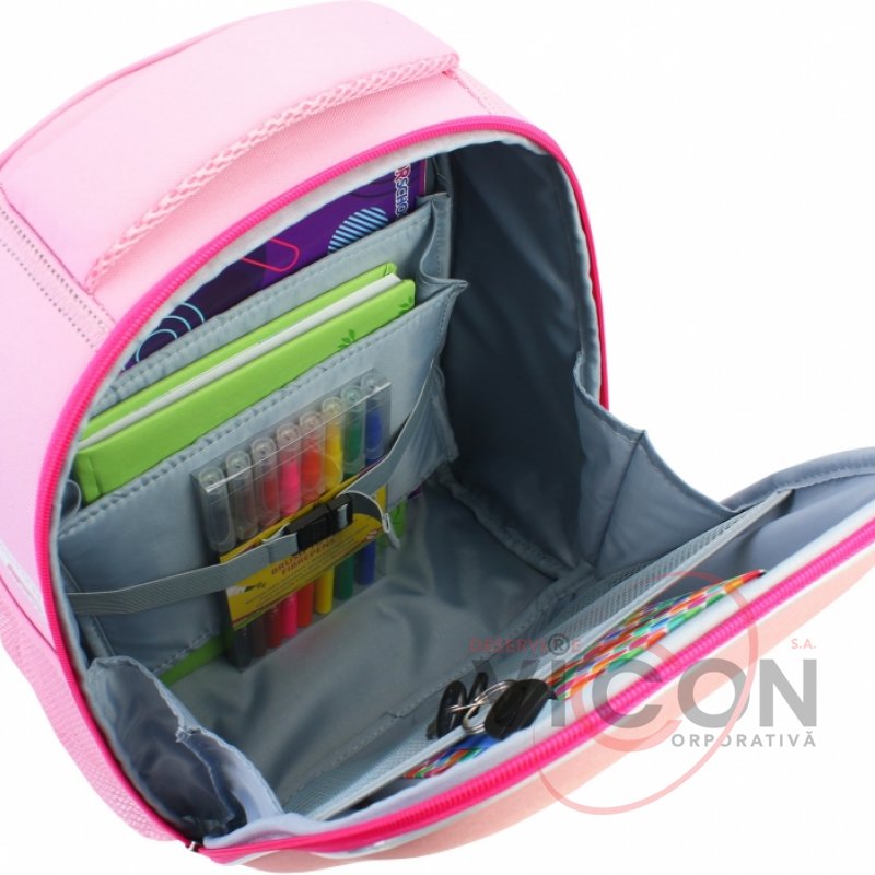 Ghiozdan ortopedic EVA 26*15*37cm Pink Kitty