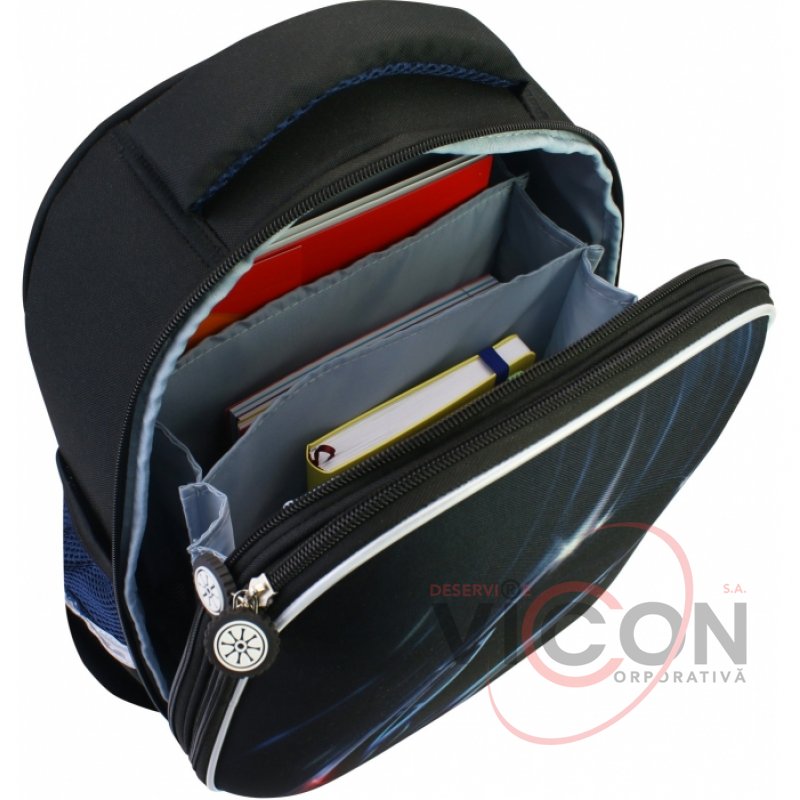 Ghiozdan ortopedic EVA CARS  28*12*38 Black