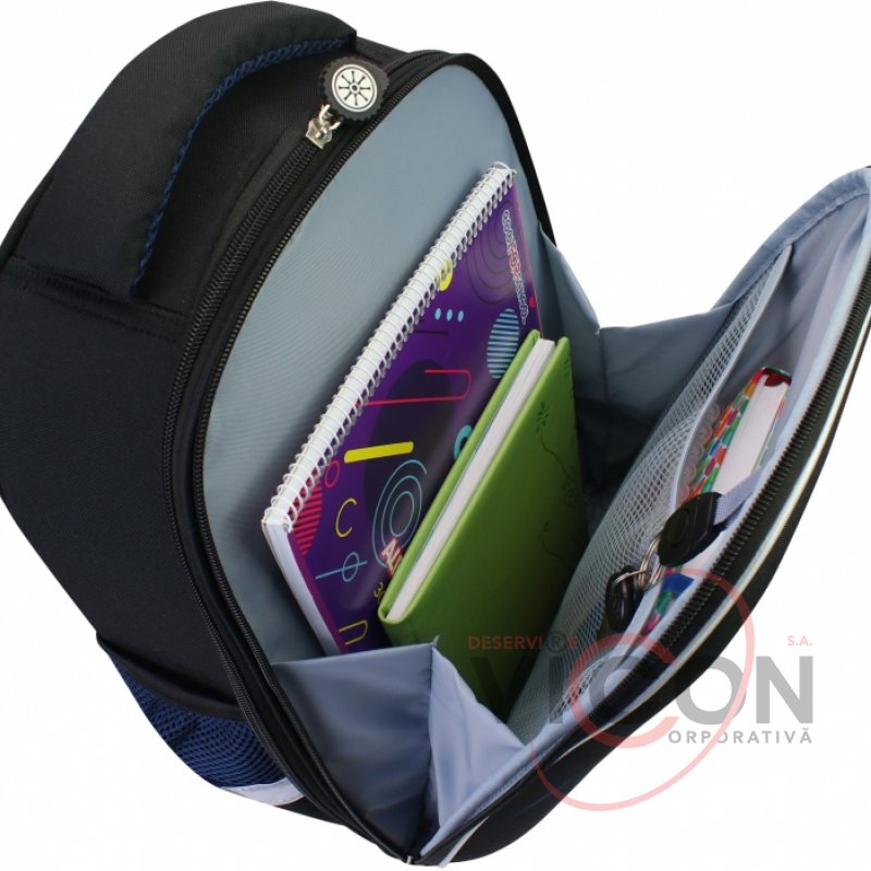 Ghiozdan ortopedic EVA CARS  28*12*38 Black