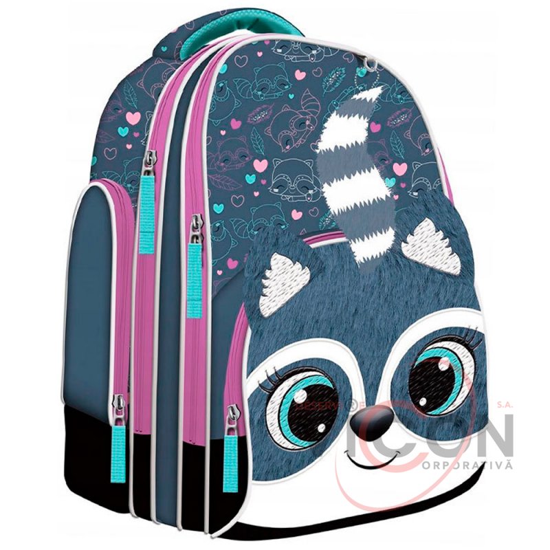 Rucsac școlar premium B8 RACOON