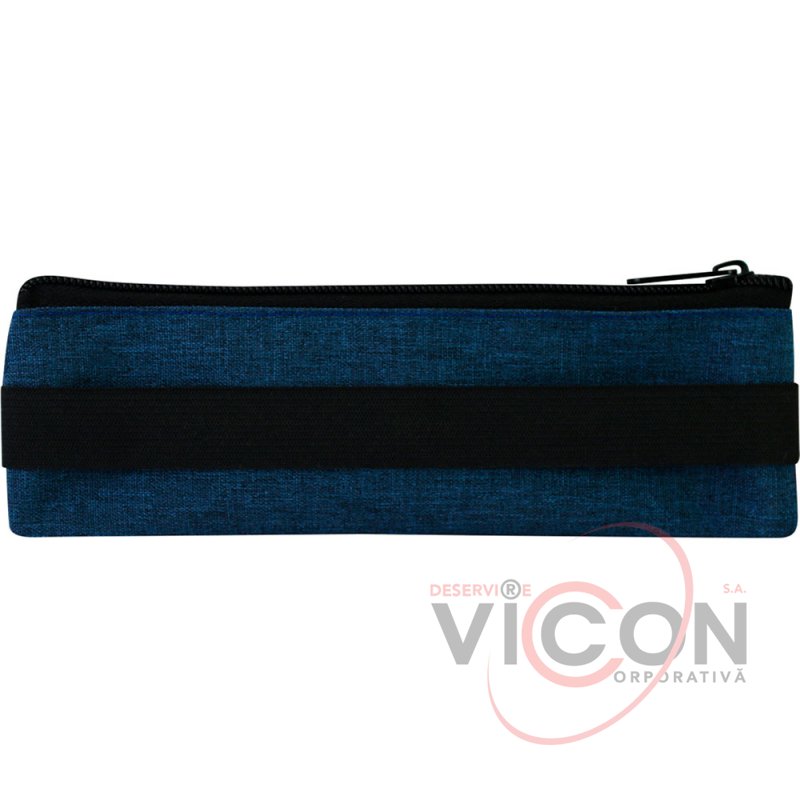 Penar 1 fermoar 20*7cm (albastru inchis)