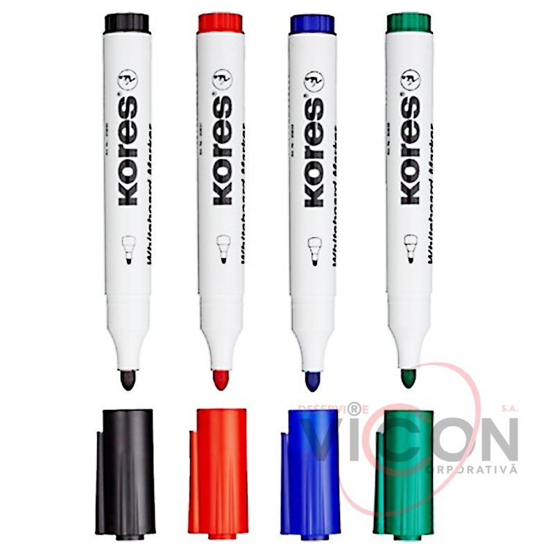 Маркер для белых досок KORES Whiteboard