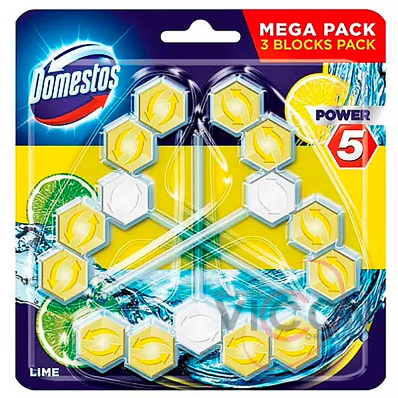 Suspensie pentru WC Domestos Odorizant, 3x50g