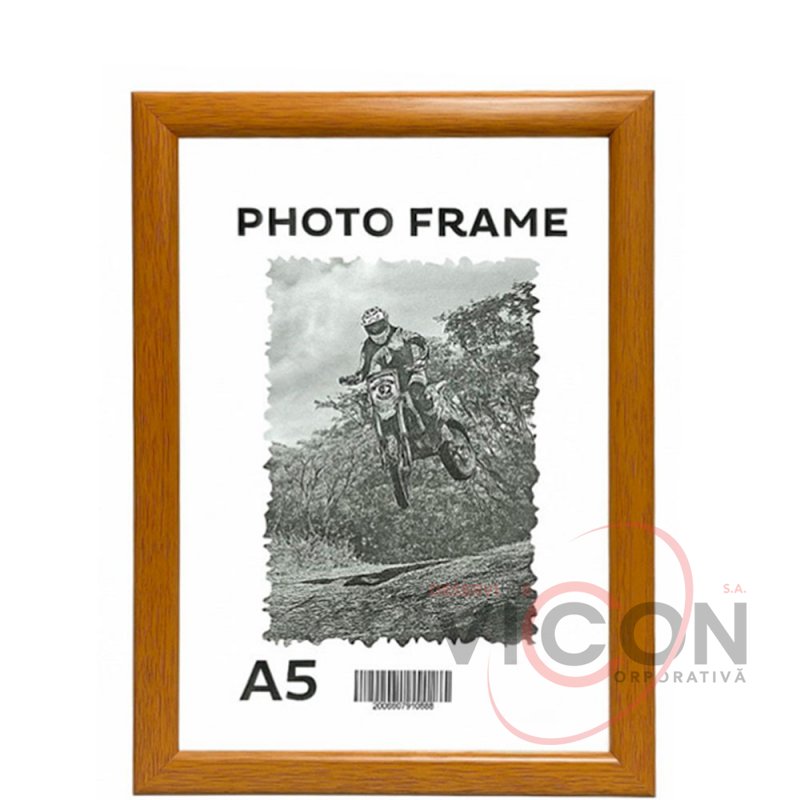 Фоторамка A5, 21*15 см, c ножкой-подставкой, дерево