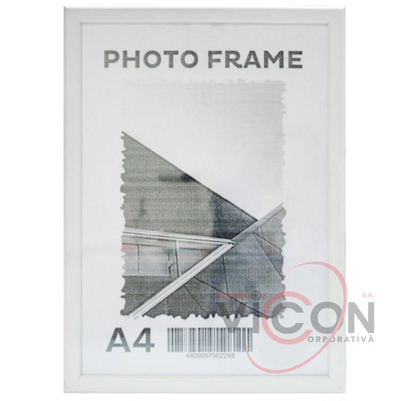 Фоторамка A4, 21*30 см, белая